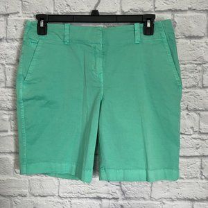 Vineyard Vines Women's Size 10 Green Khaki Bermuda Shorts